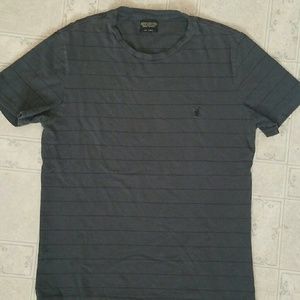 Mens grey Allsaints short sleeve shirt